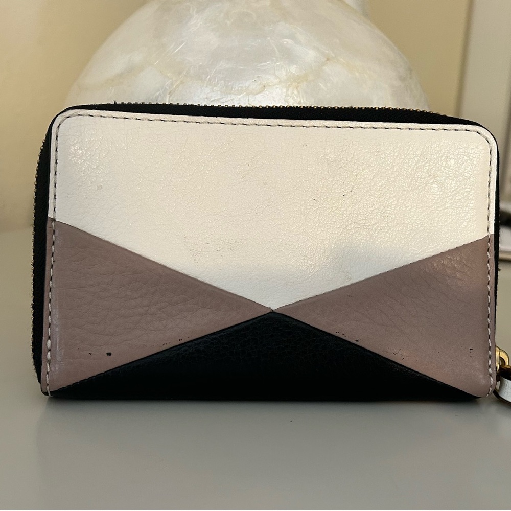 Marc by Marc Jacobs Black, White, and Tan Women's Wallet